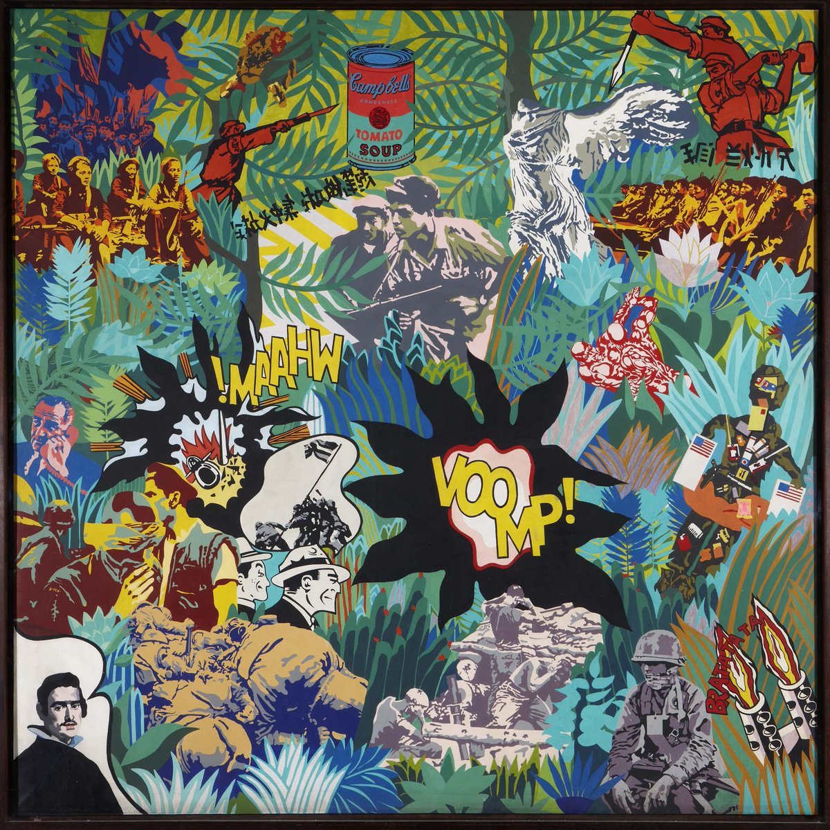 #LaObraDeArteDelDía Equipo Crónica, "El realismo socialista y el pop art en el campo de batalla", (1969).