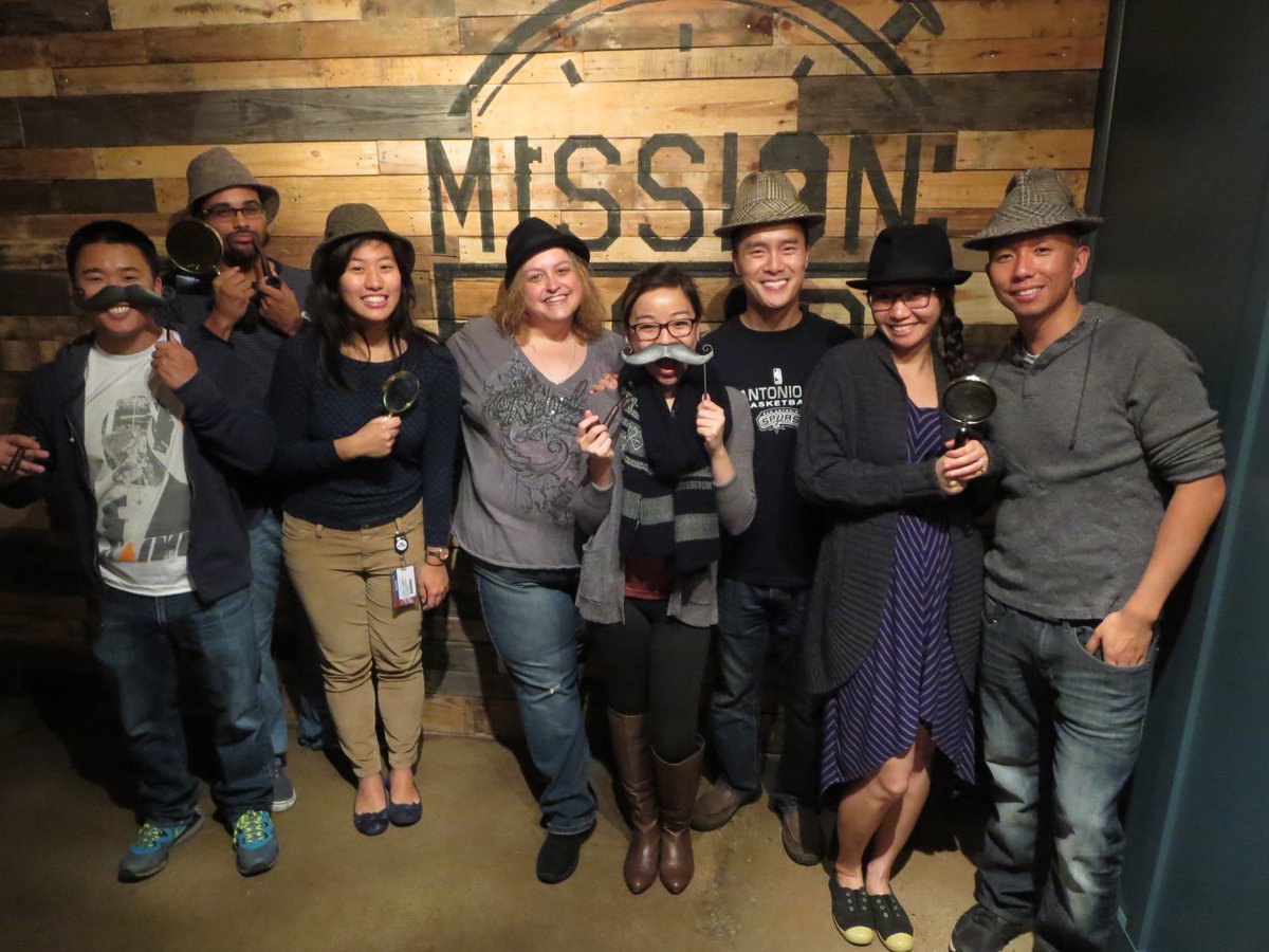 TD2timeMVP's tweet photo. We, Team Bad Math, set a new record at the Hotel at @mission_escape, escaping with 19:21 left! #missionescapeatlanta https://t.co/s6ymmsD6Ml
