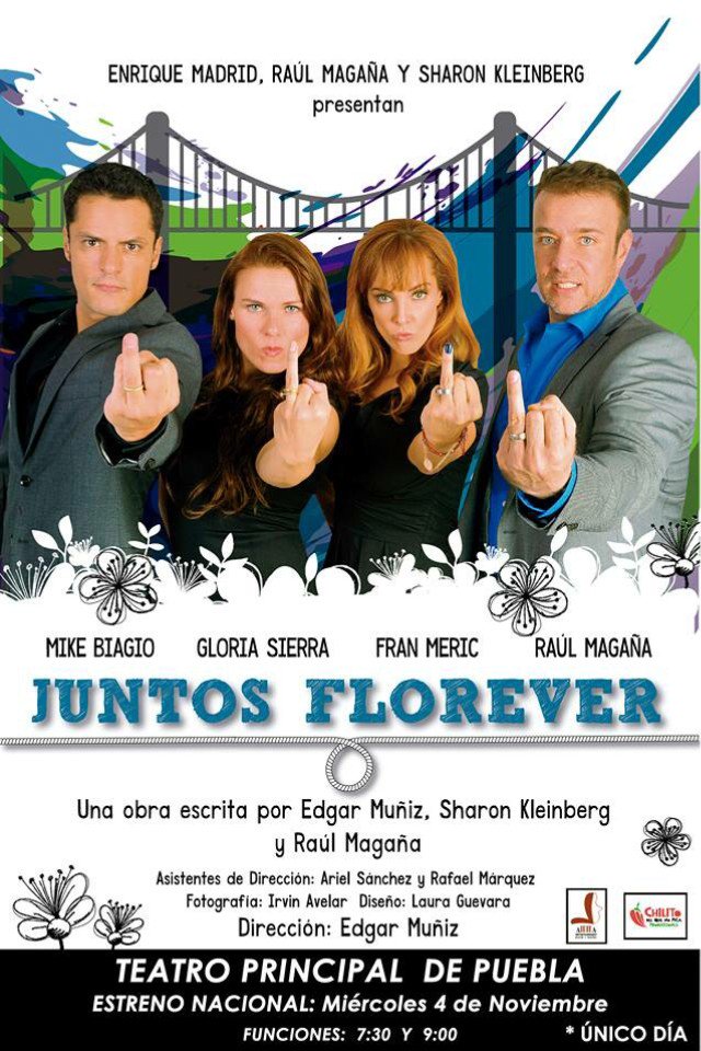 EnriqueMadridM's tweet photo. Llegó el día #QueTodoPueblaSeEntere estreno de @JuntosFlorever Teatro Principal 7:30-9pm @mike_biagio @gloria_sierra https://t.co/I3HrUaZZP0