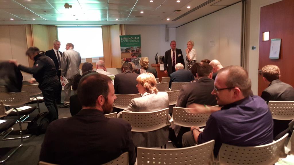 NishkamCentre's tweet photo. Good to see so many at #FSABrum with @foodgov @MKMRogers this evening @eversheds https://t.co/6A5yJLPsfp