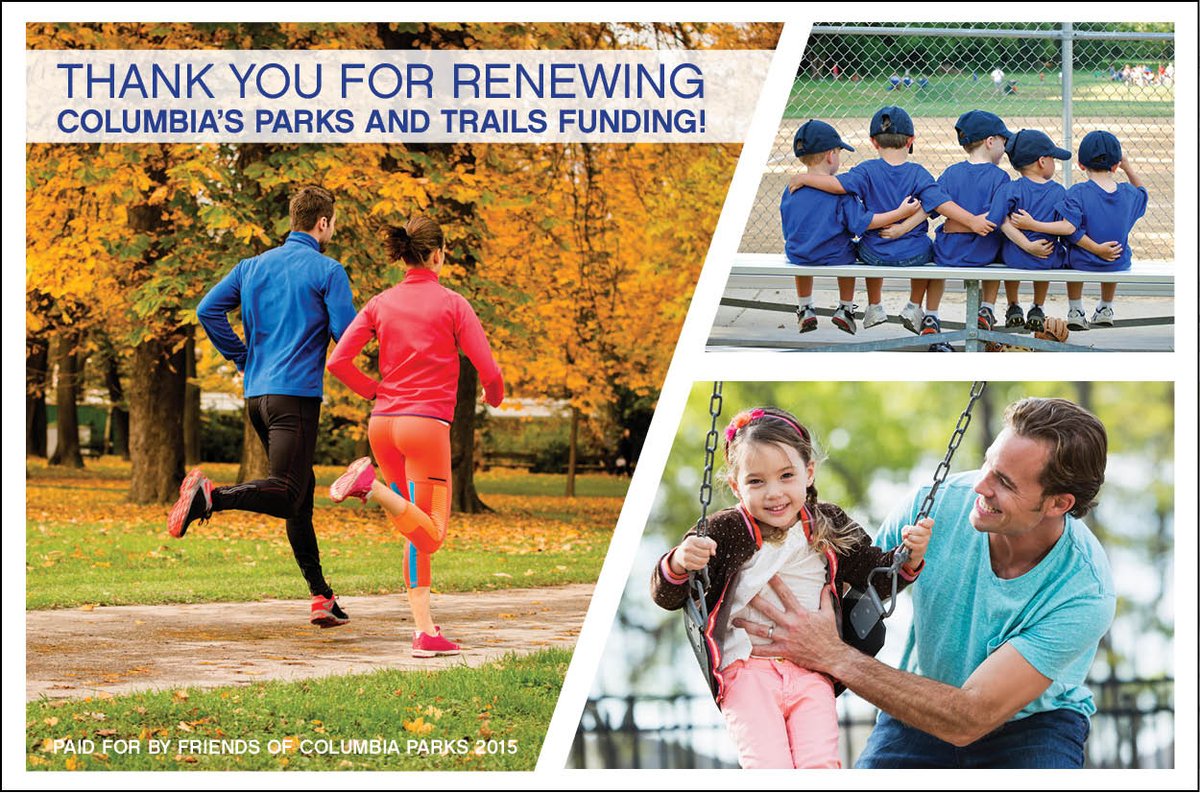 BoCo0920's tweet photo. Thank you #CoMo for your support. Columbia's parks, trails &amp; rec programs are a reflection of the community. https://t.co/Cf36gTQHUk