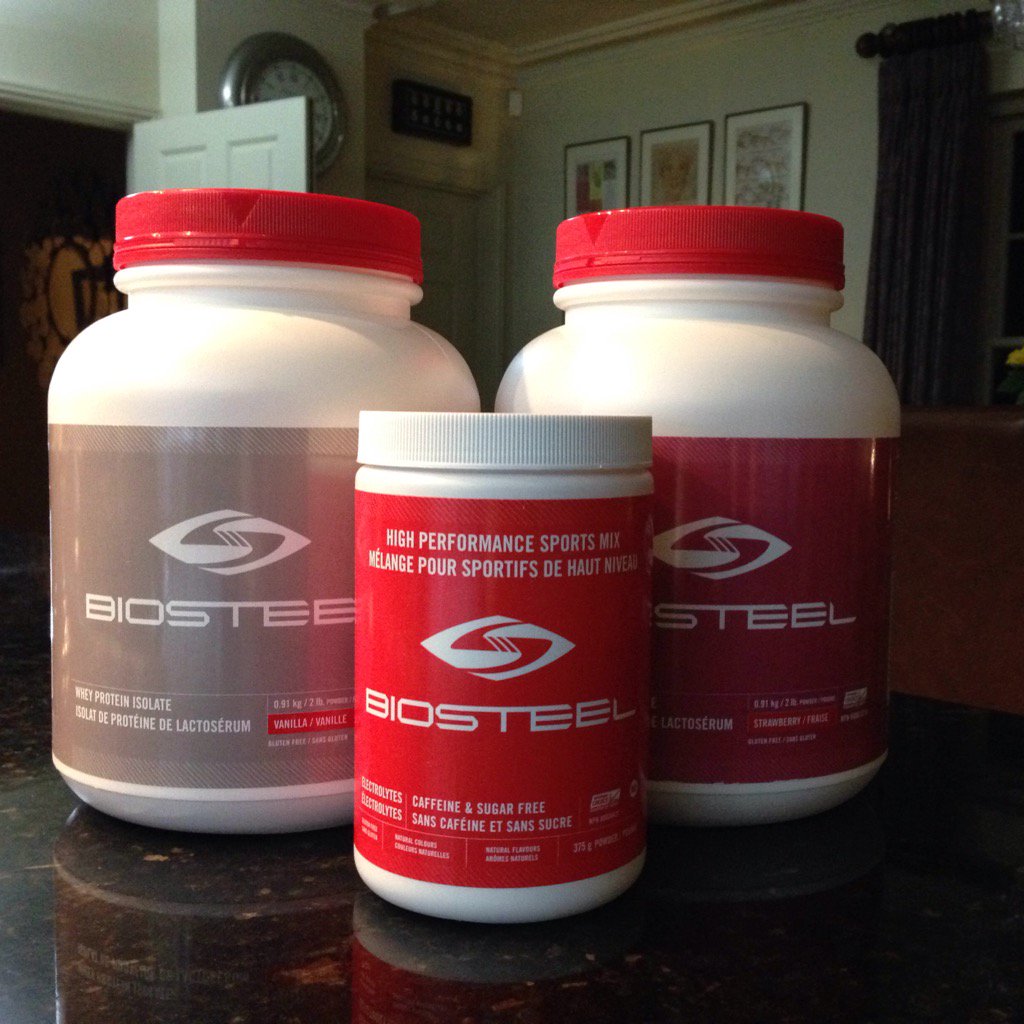 Stocking up for Canada ⛷💪 Thank you <a href="/BiosteelUK/">BioSteel UK</a> looking forward to trying the the Strawberry WPI 😍