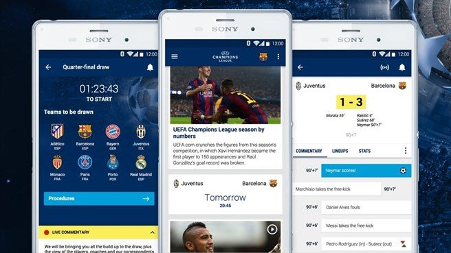 Champions League Official – Apps on Google Play