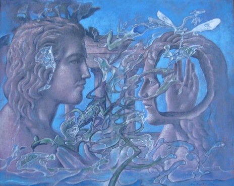 ninolabarbera1's tweet photo. "Lo sguardo non trova mai il vuoto attorno; ovunque si posi, tutto preesiste". N. La Barbera #arte #dipinto #tela https://t.co/n8ppMcchks