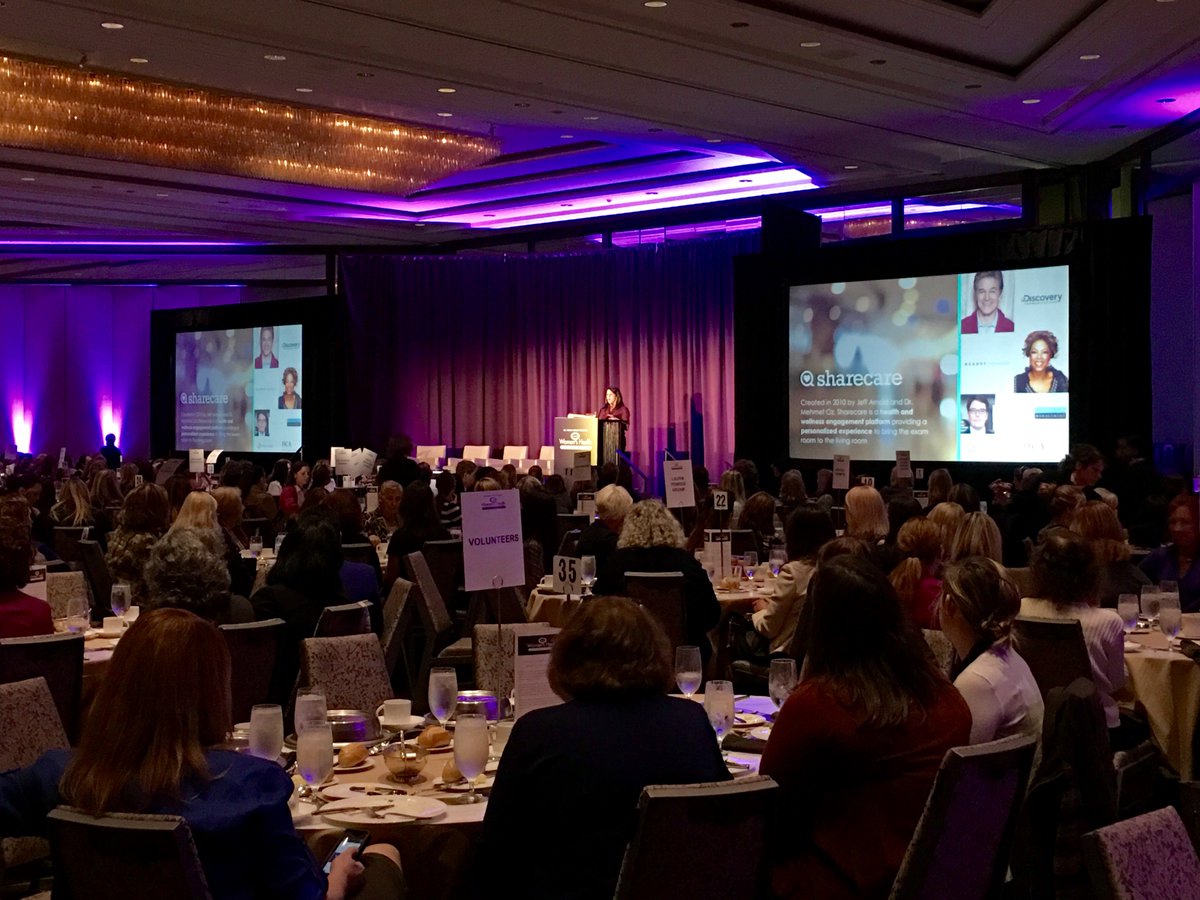 WomensHC's tweet photo. Listening to Dawn Whaley, Co-President of @SharecareInc, deliver our #WHC2015 keynote! She's amazing!! https://t.co/ao877hmbDZ