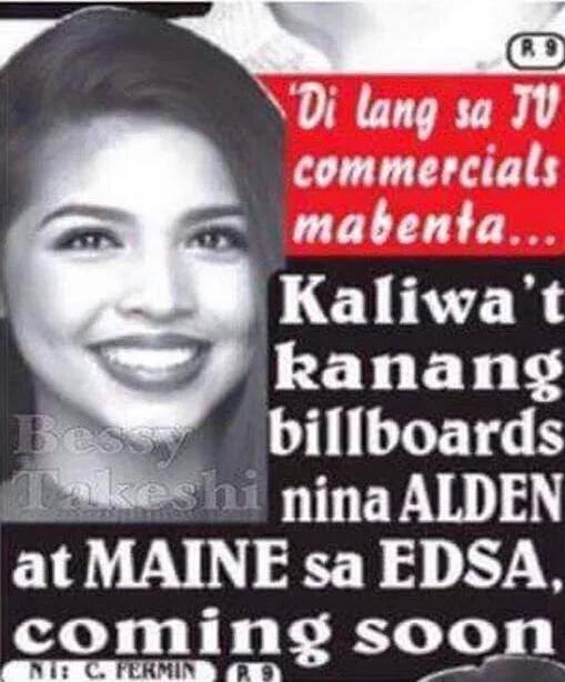 zeneeburton's tweet photo. Congrats for the 9 TVC in just 4 months
@mainedcm @aldenrichards02 @EatBulaga @AngPoetNyo @sam_yg
#ALDUB16thWeeksary https://t.co/UwjfGTxbPv