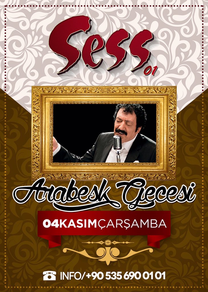 sessadana's tweet photo. Arabesk gecesi için sende yerini ayırt @sessadana https://t.co/iXqptfO6WJ