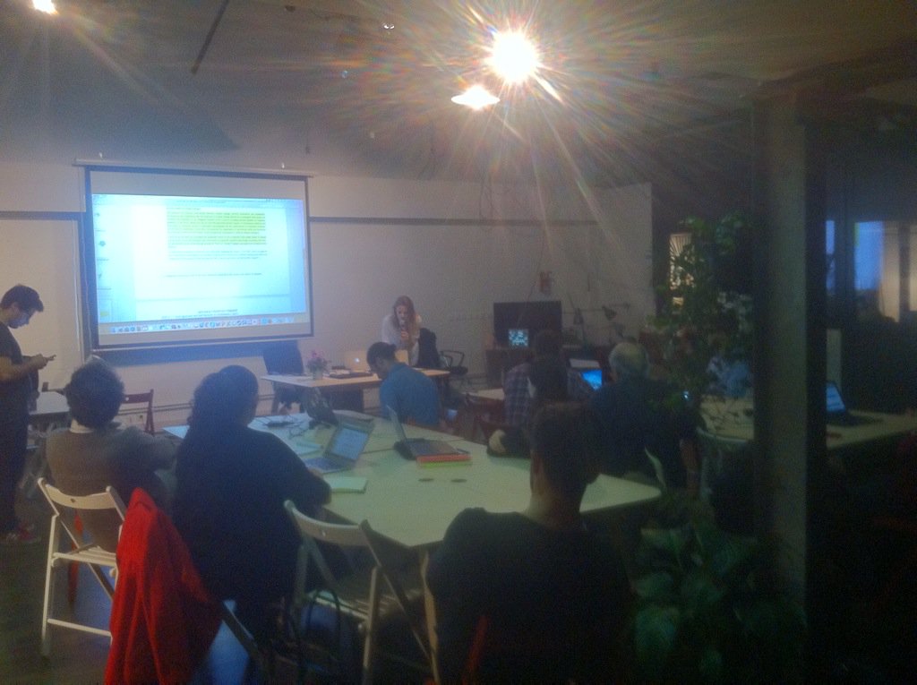 Open_COP21's tweet photo. Launching the #openCOP21 platform @wevolumes w/ @DemocracyOS_FR & @D21world ! https://t.co/7a99YtKp4v
