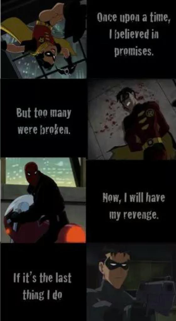 Red Hood (@scarredrobin) on Twitter photo 