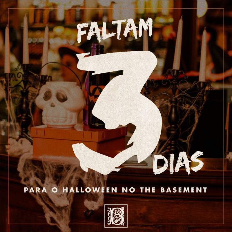 Faltam só 3 dias para a nossa festa de #Halloween! Já está com a fantasia pronta?