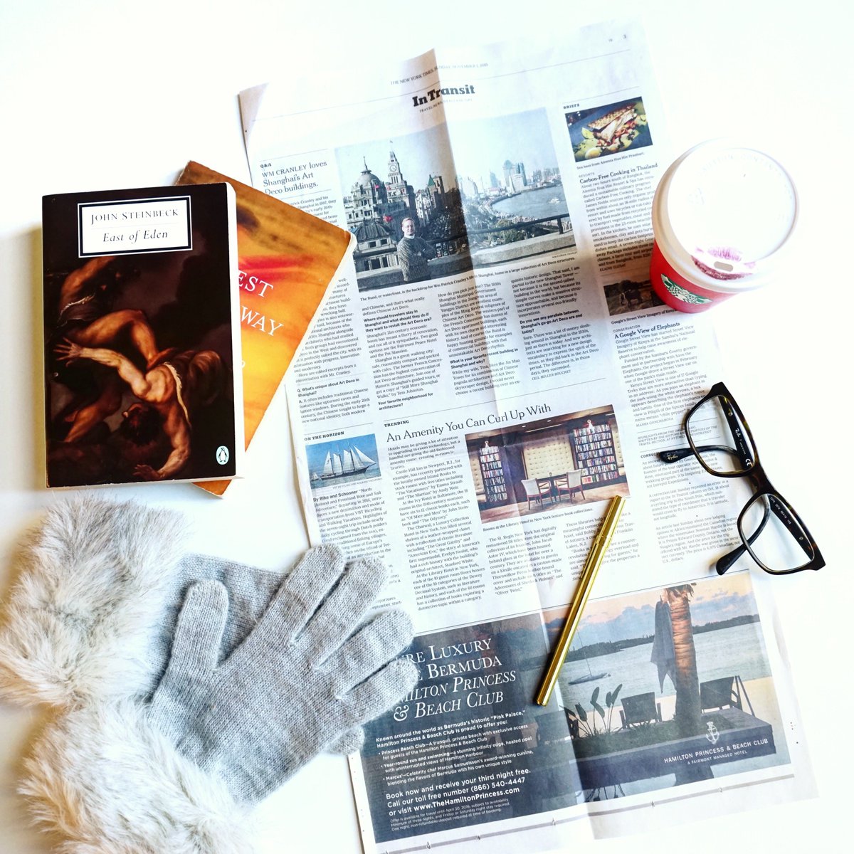 Spotted.  The Ivy featured in <a href="/nytimes/">The New York Times</a> article "Latest Hotel Amenities:Books" by <a href="/ShivaniVora/">Shivani Vora</a>