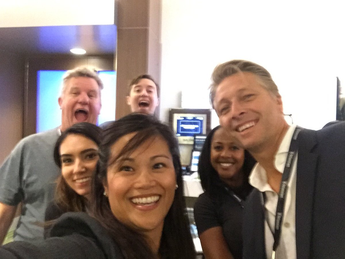 ServiceRocket's tweet photo. Rocketeers and friends at our #AtlassianSummit booth! Stop by for a chance to win a @Fender! #LuvYourSoftware https://t.co/2Z4tRWhMfr