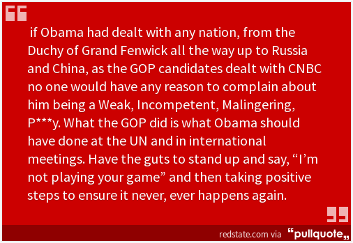 RightReads's tweet image. IT'S WHAT HE WAS BORN FOR: Obama Resumes Practicing For A Career As An Internet Troll redstate.com/2015/11/03/oba…