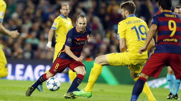 Arham305's tweet image. Iniesta: "We're in a comfortable position. We hope to close out our qualification in our next #UCLmatch."
