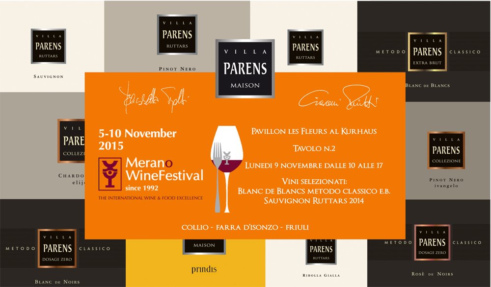 VillaParens's tweet photo. I vini #Sauvignon #Ruttars e #BlancdeBlancs Metodo Classico scelti per rappresentare #VillaParens @MeranoWineFest. https://t.co/PkiBDNnNam