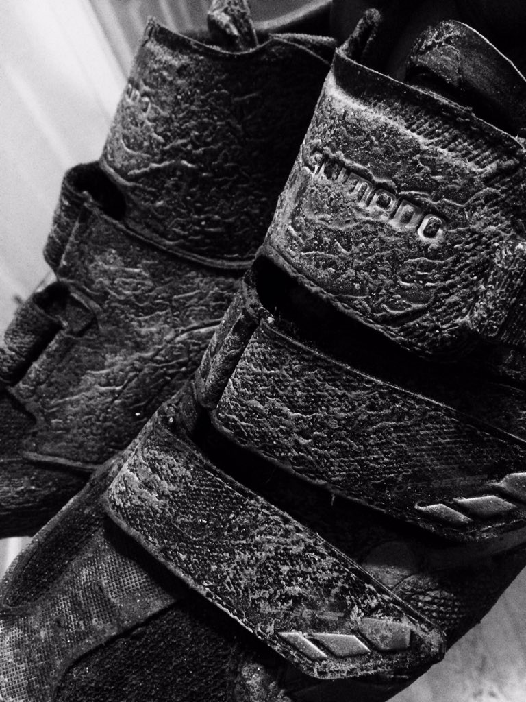 SMTauf's tweet photo. @RuleFiveCC @5anghoi @SirBiscuits I actually  polished these before tonight's ride... #RuleNine https://t.co/7VaR0oXLr6