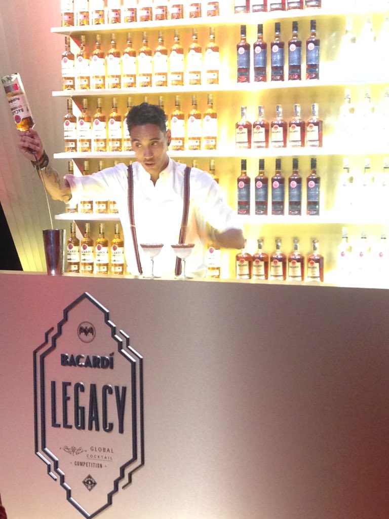 Tonight's last finalist at @bacardi #legacy #benelux is #airtocramer of <a href="/talesandspirits/">Tales & Spirits</a> #amsterdam