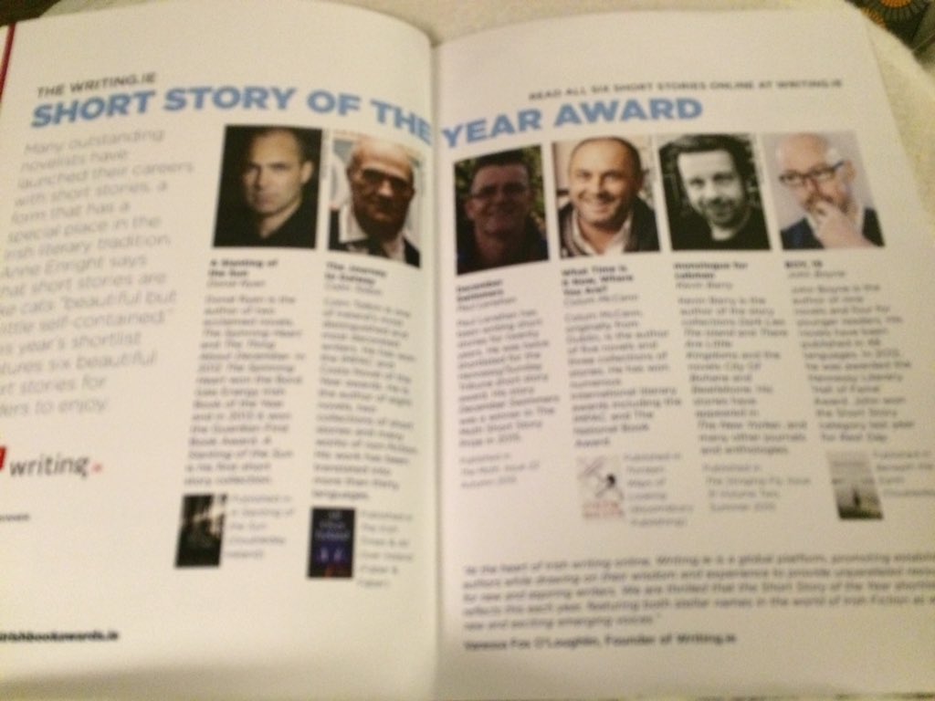 margaretbmadden's tweet photo. #ColmTobin #DonalRyan #JohnBoyne #ColmMcCann #KevinBarry #PaulLenehan *struggles to breathe* @writing_ie #bgeibas https://t.co/qwmSWfd6nn