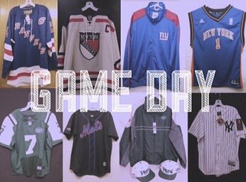 MyUniqueThrift's tweet photo. Game day gear #SpottedInStore #MyUniqueFinds 🏀🏈⚾️ https://t.co/MmJSsKvJ4T