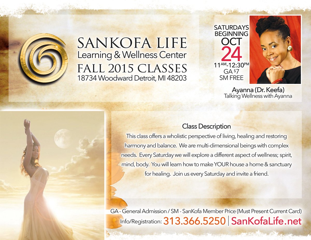 DrKeefa's tweet photo. Talking wellness with #Ayanna At the Sankofa Life Center https://t.co/9nK2nnPVxC