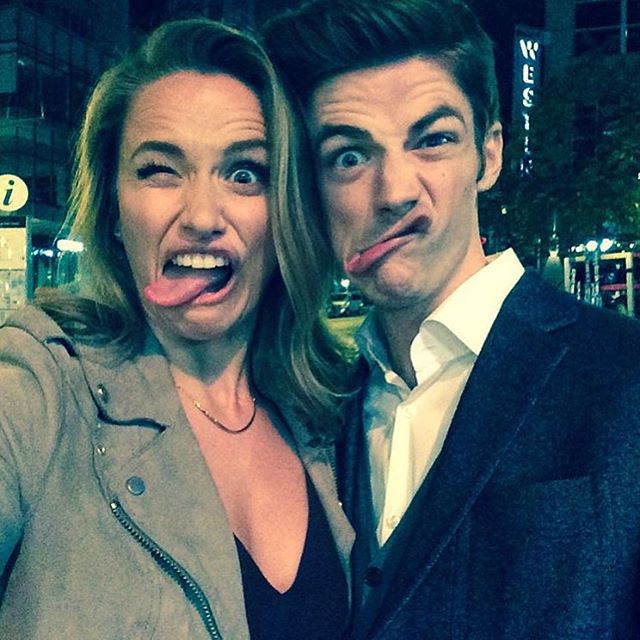 TheFlashArg's tweet photo. I love this couple so much!!! ♥ @TheRealShantel @grantgust @CW_TheFlash #Barry #Patty #Forever https://t.co/PPqNqwNGMR