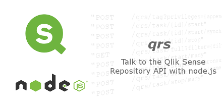 waltherstefan's tweet photo. Just published: A #nodejs library to talk to the Qlik Sense Repository (QRS) API: https://t.co/P9cJGccgr3 #QlikSense https://t.co/kOS5D3bUOu
