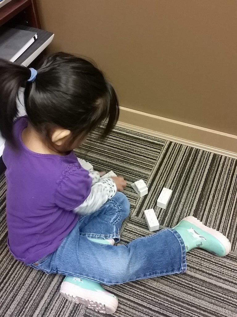 SupaNativ's tweet photo. #kidtowork 4 year old working on a lock-block wall design &amp; construction. #engineering https://t.co/m2e0ejhAUu