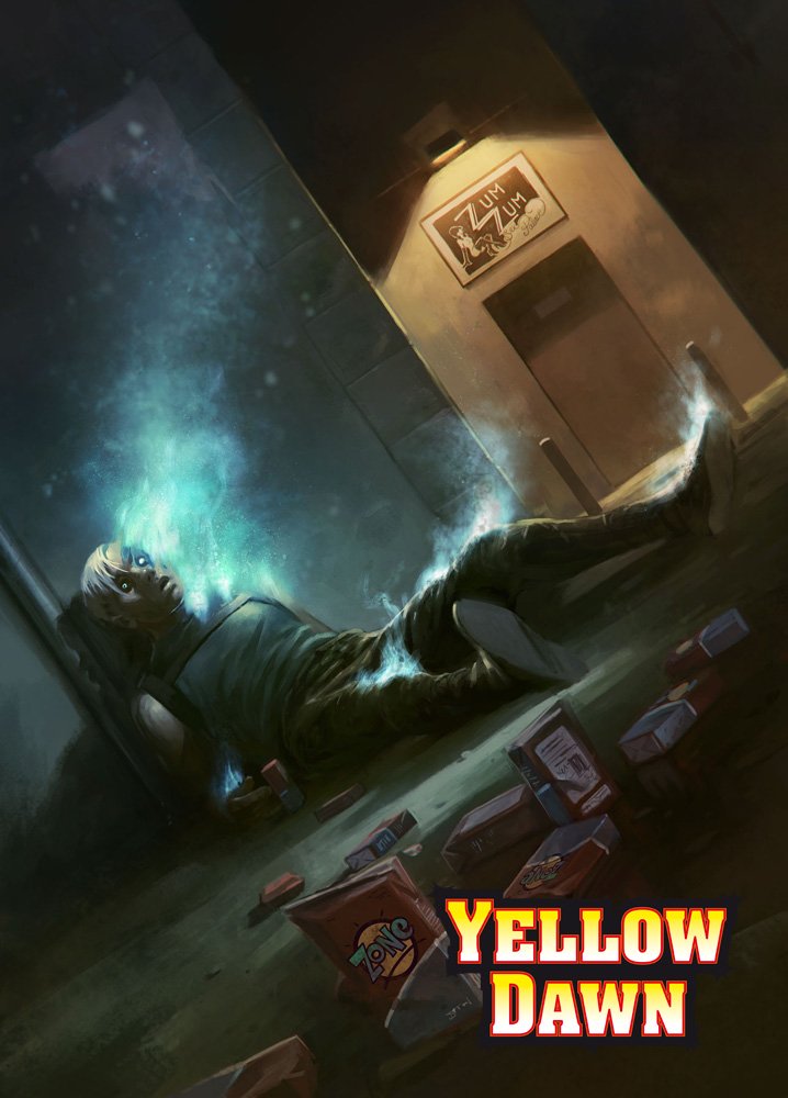 davidjrodger's tweet photo. Designer Death / artwork from forthcoming 3rd edition of Yellow Dawn - The Age of Hastur. https://t.co/j432fMpji1 https://t.co/naiPFsZNGK