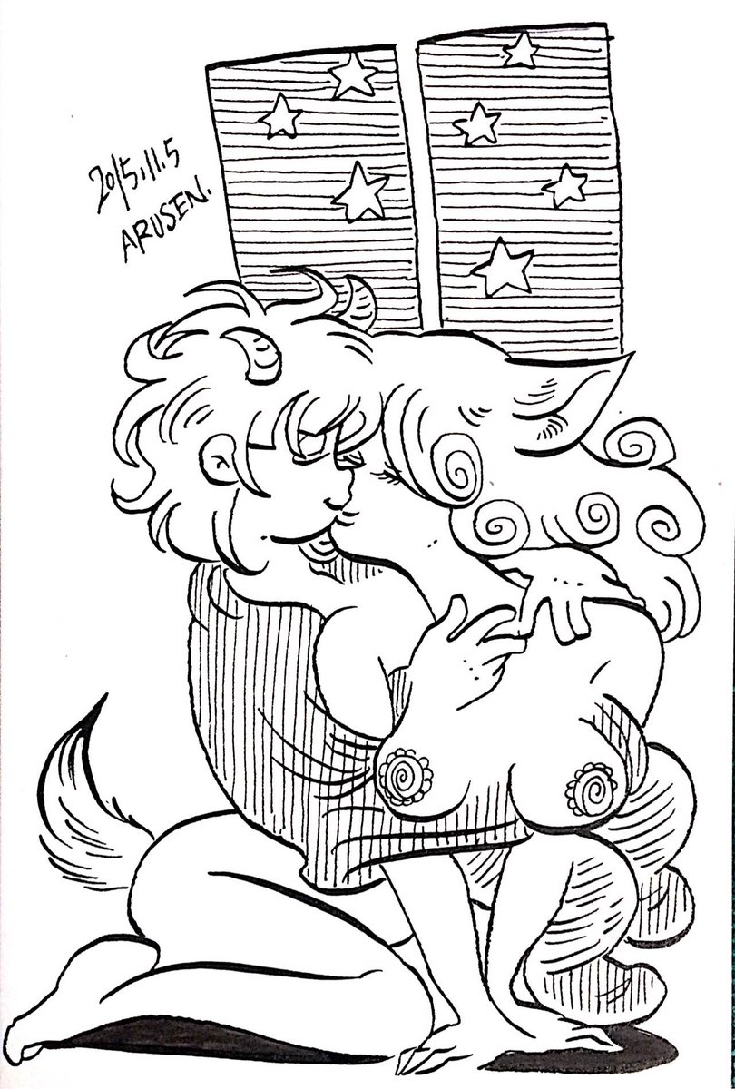 今日の絵"明け方"
明け方に君とキスができるのは、世界中で僕だけさ。 