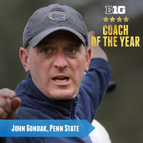 bigten's tweet photo. John Gondak of @PennStateTFXC named the 2015 Big Ten women’s cross country Coach of the Year. #B1GXC https://t.co/uWTNVDh3Qj