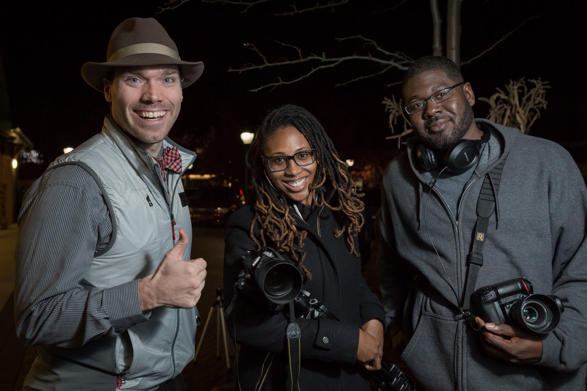 GMitchellPhoto's tweet photo. Good fun last night w/@PhotoLevi @ChanellStudios &amp; @D_WatkinsPhoto during the @photofocus/@PerfectlyClear PhotoWalk. https://t.co/02A3cTLoBf