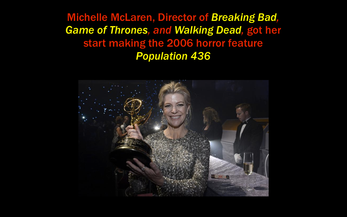 WomenNMedia's tweet photo. #MichelleMacLaren made her directorial debut on @thexfiles &amp; won back 2 back @TheEmmys producing @BreakingBad_AMC https://t.co/TtfFhdzPtI