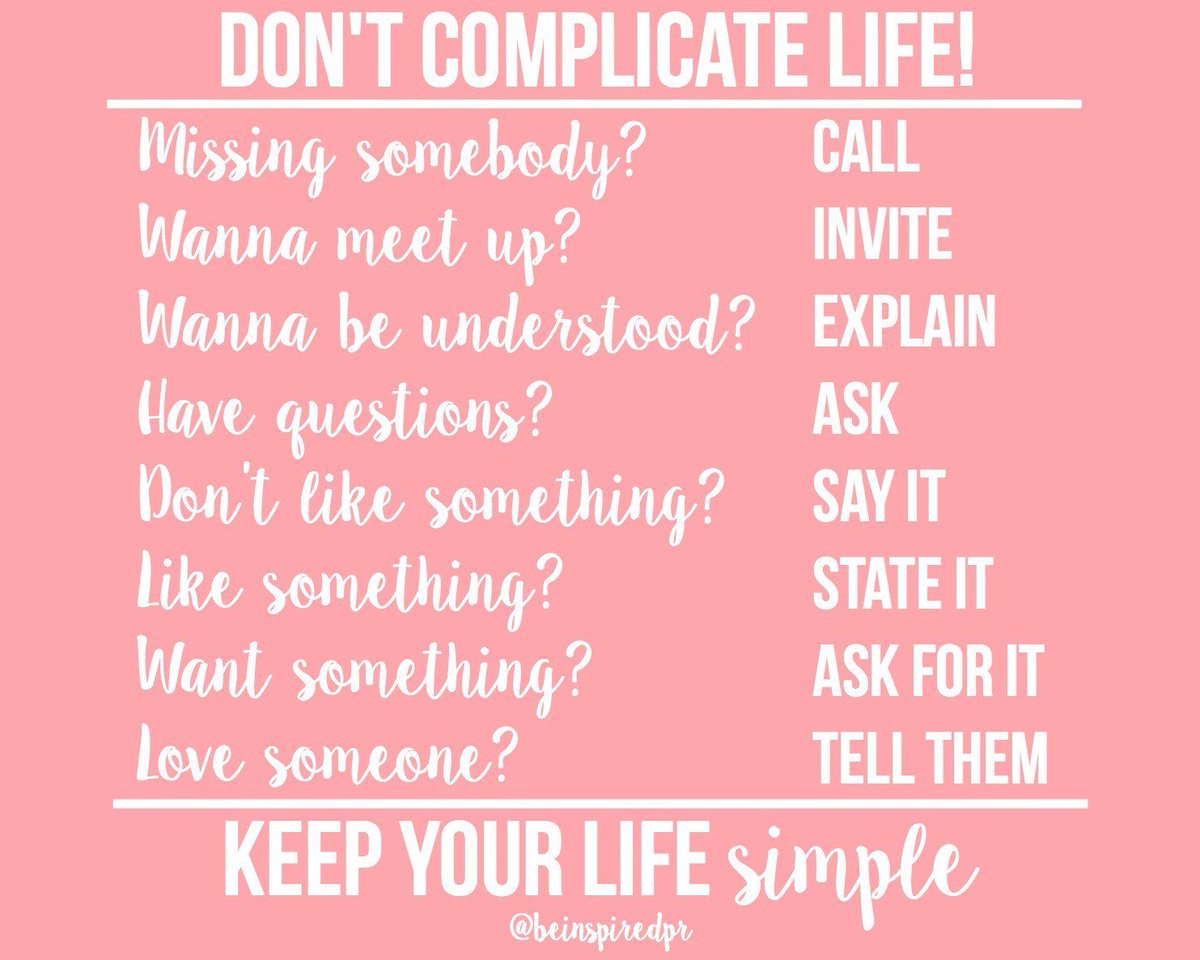 leilaklewis's tweet photo. Saw this and had to redesign and share! The key to happiness and success = Keep your life simple 🙏 #beinspiredpr https://t.co/pjHzhMIg3m