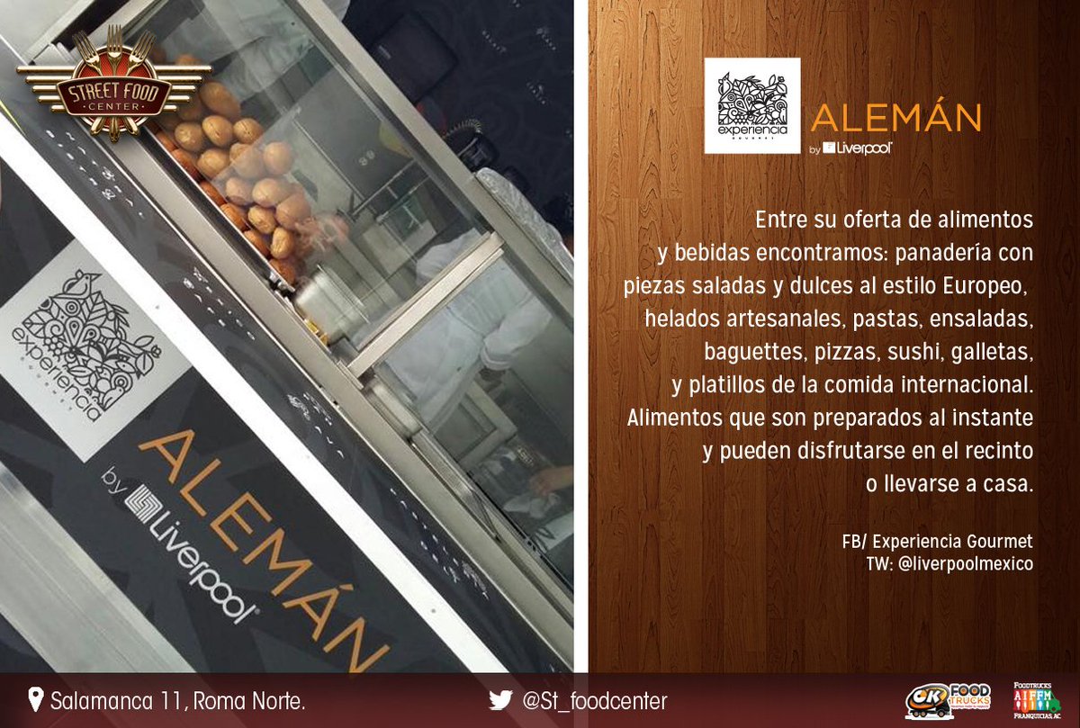 Conoce los nuevos #FoodTrucks que se unen a la familia. Alemán by Liverpool, fabricado por <a href="/OK_FoodTrucks/">OK FoodTrucks</a>