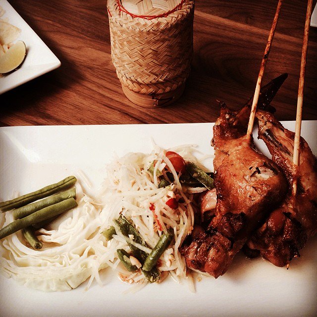 soi38dc's tweet photo. This photo from guest Shannon K. means it's time for dinner! Who wants #Thai street food?! https://t.co/l5PqcP4Ice