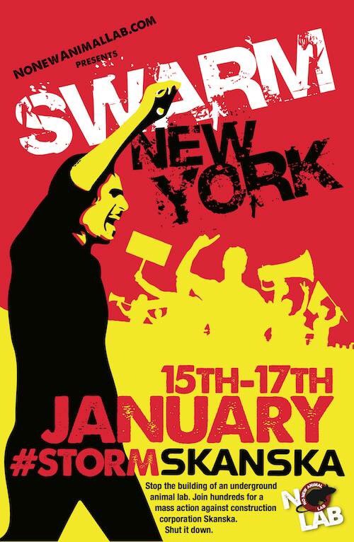 nycadl_'s tweet photo. #swarmnewyork coming January 15-17. More info coming soon. Mark your calendars. #WeWillStopThisLab #StormSkanska https://t.co/TxUXUkTuEJ