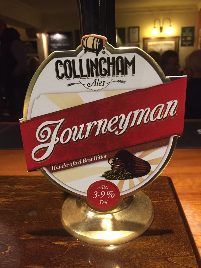 Just on a firm Muse favourite <a href="/CollinghamAles/">Collingham Ales</a> Journeyman. Don't say we don't spoil you.
#beer #ale #wetherby #leeds