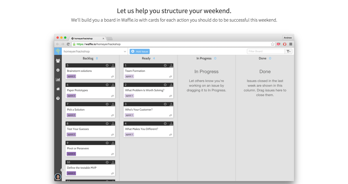 hackshop tweet media