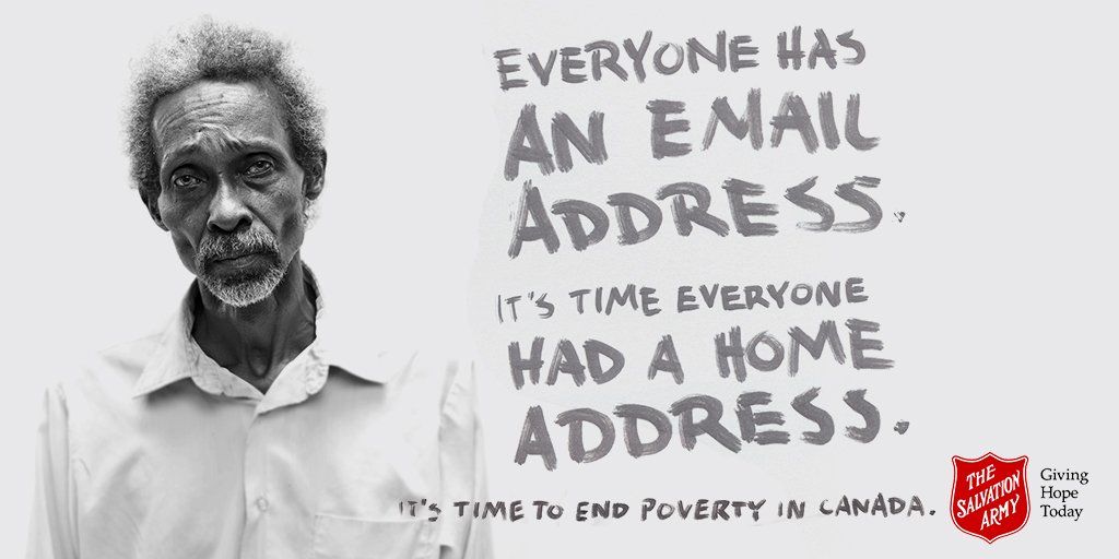 No one should have to call the streets home tonight. #SalvationArmy #Homelessness