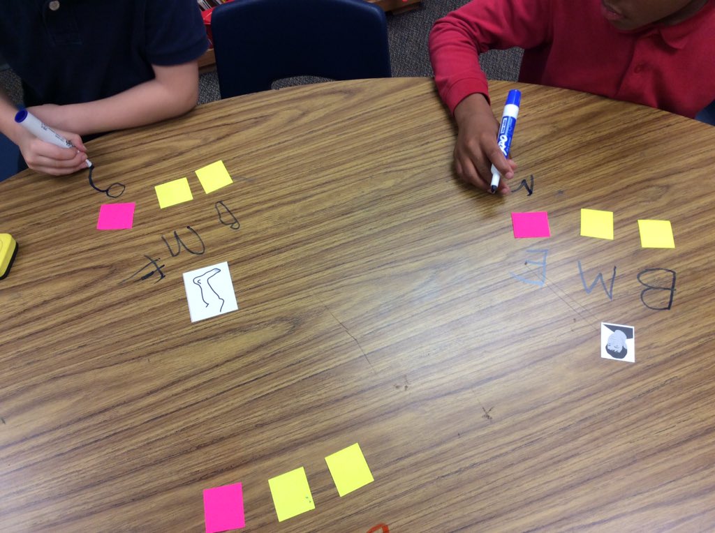 mzturingan's tweet photo. Segment, blend, BME letter-sounds, concrete to abstract. Take that, MAP test! @gisd_iteam https://t.co/dmbkKvlEcd