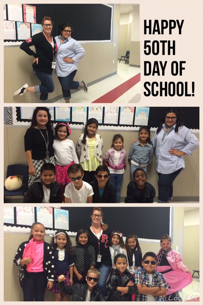 dazzlingdual's tweet photo. Rocking our 50's outfits today! https://t.co/T3wlOC0tBL