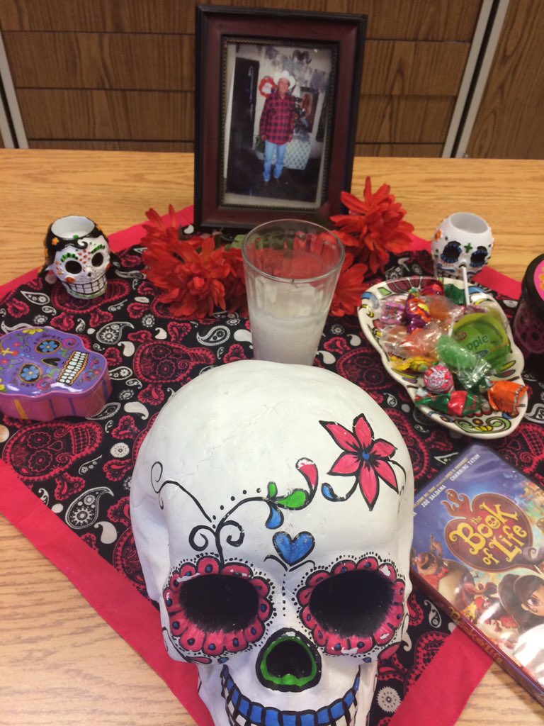 MTCLR_4thGrade's tweet photo. Celebrating Day of the Dead #celebratingculture https://t.co/FwAqalQdHL