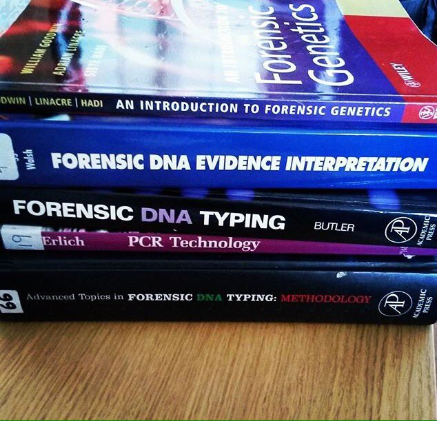 forensicvic's tweet photo. Cheeky bit of reading tonight! #DNA #forensics #work https://t.co/rLCfohLAQH