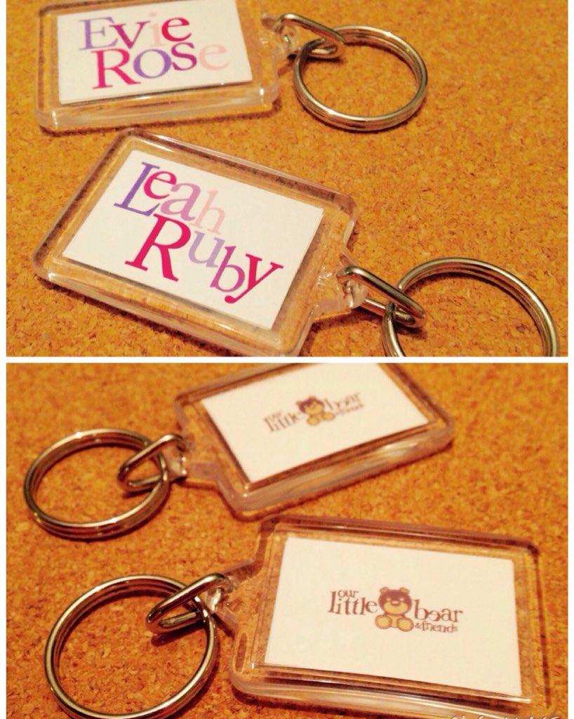 OurlittlebearUk's tweet photo. FREE #keyrings for the first 10 orders, 8 left!#nameframes great #personalised #gifts for #children #ourlittlebear 🐻 https://t.co/JXgRa13RTA