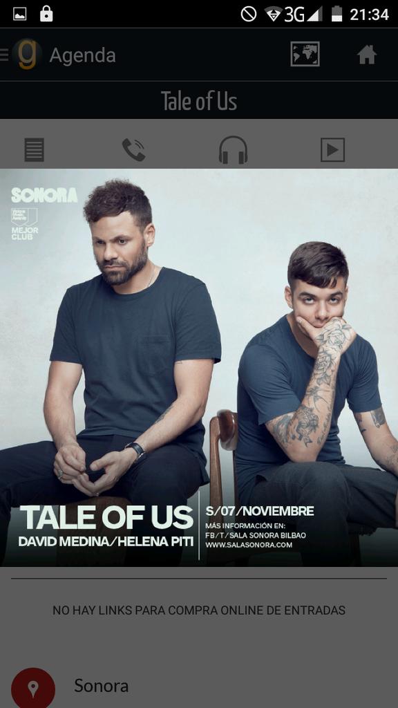 gauapp's tweet photo. Sorteamos 2 entradas para ver a @TaleOfUs en @SALASONORA con @djdavidmedina y Helena PITI! RT y síguenos! https://t.co/a7xVfDETxO