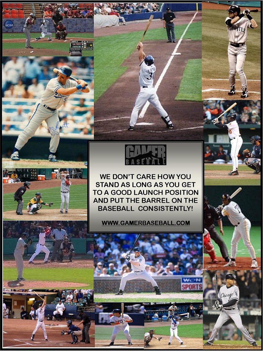 GamerBaseball's tweet photo. Your stance is unique to you...do whatever gets you ready to hit! #baseballstances #hittinglessons https://t.co/Drh37hrvp7
