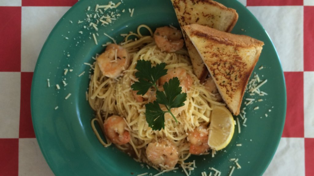 TUESDAY'S LUNCH & DINNER🍝SPECIAL for jus' $19.99 is our Popular SHRIMP🍤SCAMPI + SOUP☕️or SALAD🥗at @BigCityDiner at @KaimukiHawaii @KailuaNEWS @WindwardMall #Pearlridge & @WaipioCenter #Kailua #Kaimuki #WindwardMall #Hawaii #Lunch #Dinner #Scampi🦐#Aloha