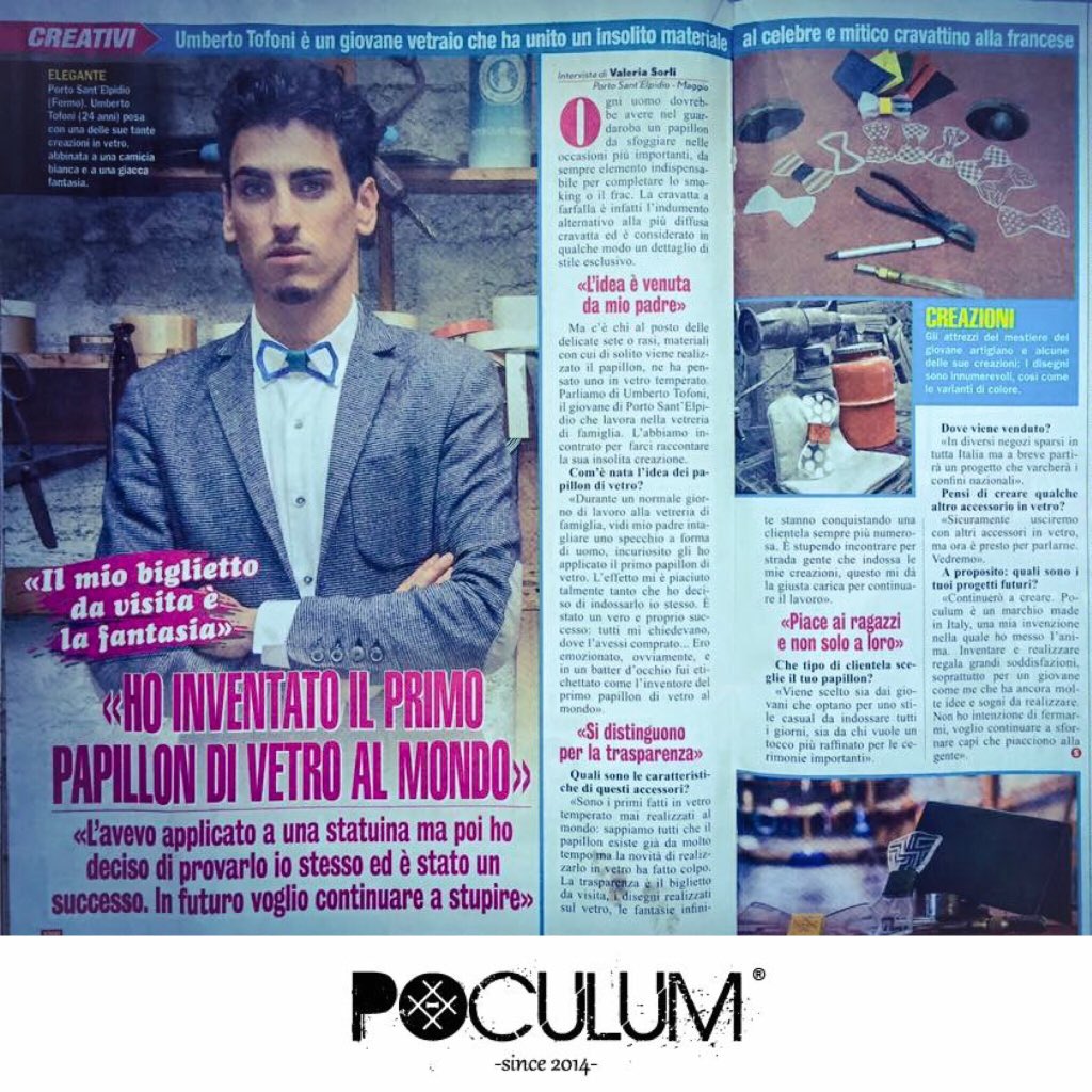UmbertoPoculum's tweet photo. Magazine #stop 

#intervista #poculum https://t.co/Y4MGtn7JZt