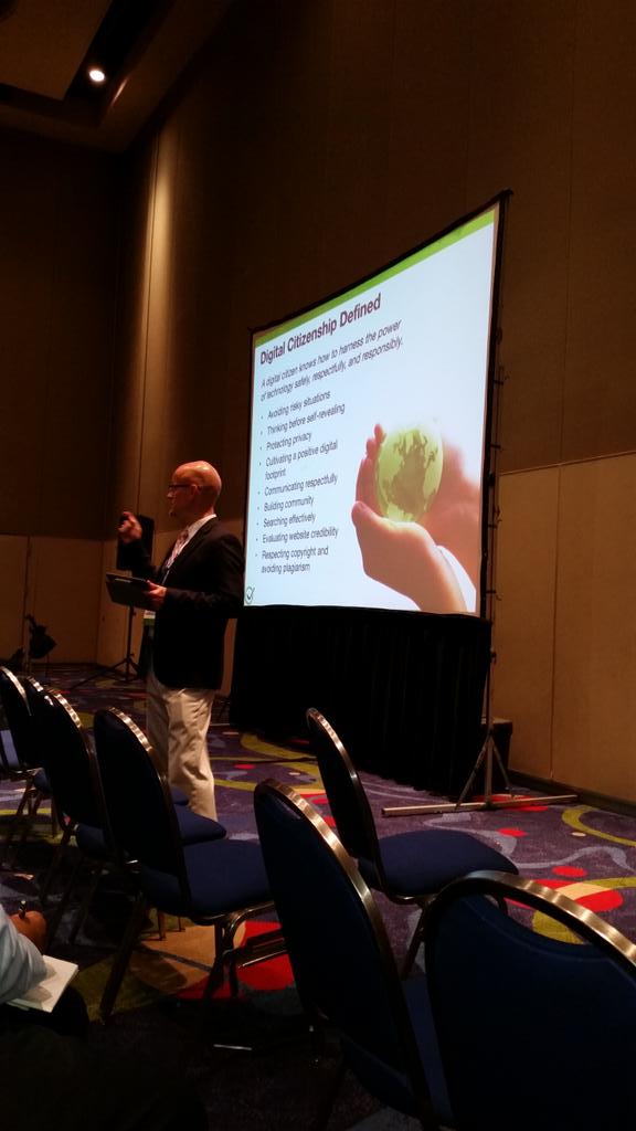 DavisatROE's tweet photo. So excited to be in the building for #GaETC15 #ensuringsuccess #digitalcitizenship #couldntgetasub #justgothere #YAY https://t.co/j86Wq8Ar5g