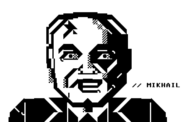 galza-23 release! #petscii #c64 #gorbachev